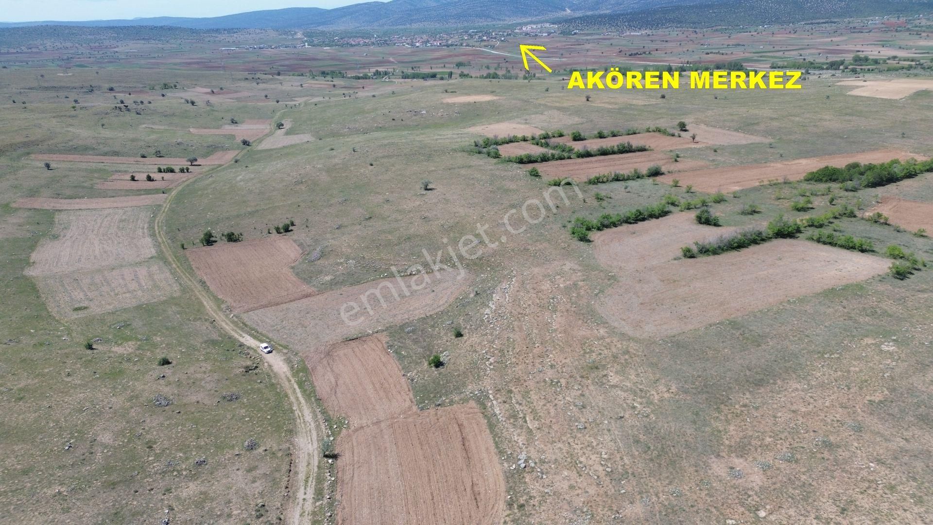 Konya / Akören / Tülce Mahallesinde 4.532 M² Müstakil Tapulu Tarla