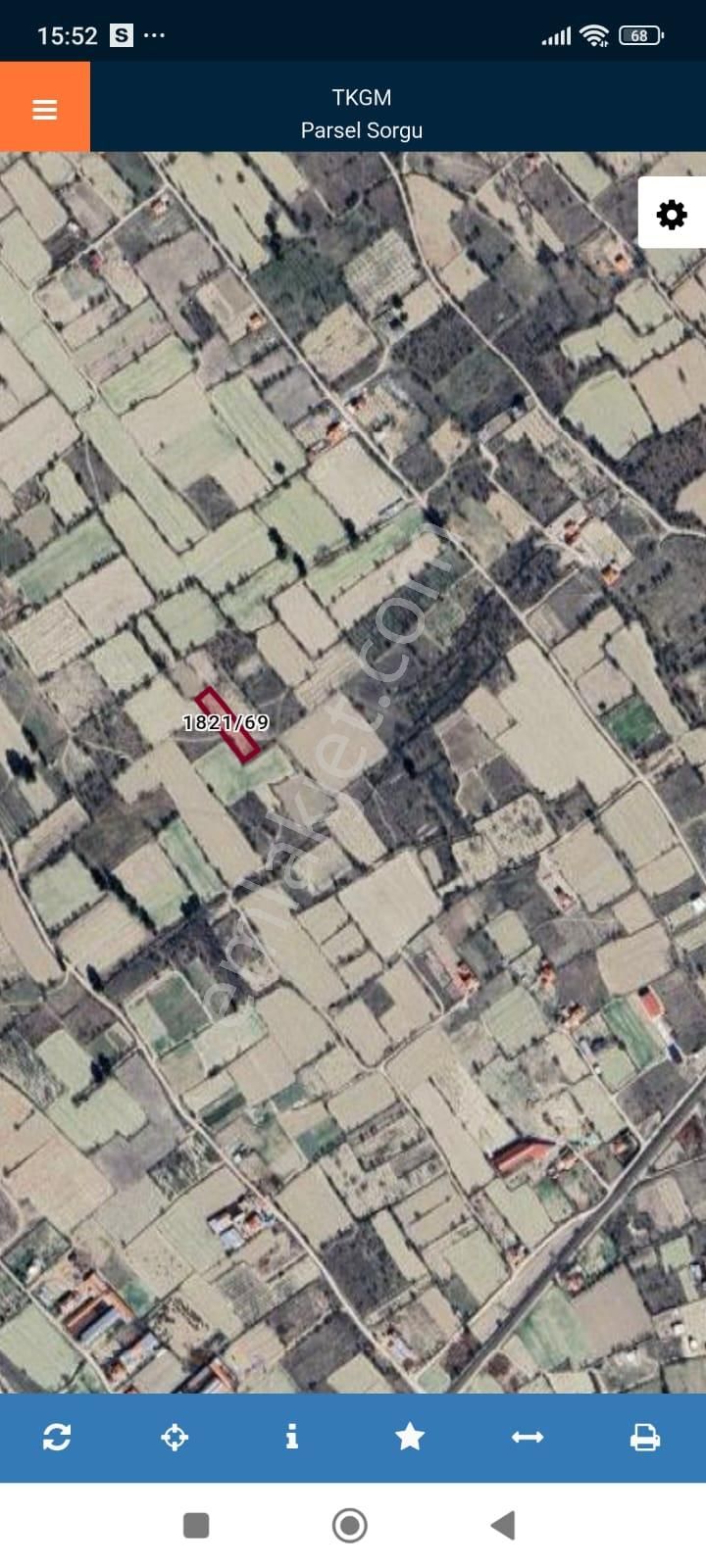 Burdur Merkez Kışla 1477m2 Satılık Tarla