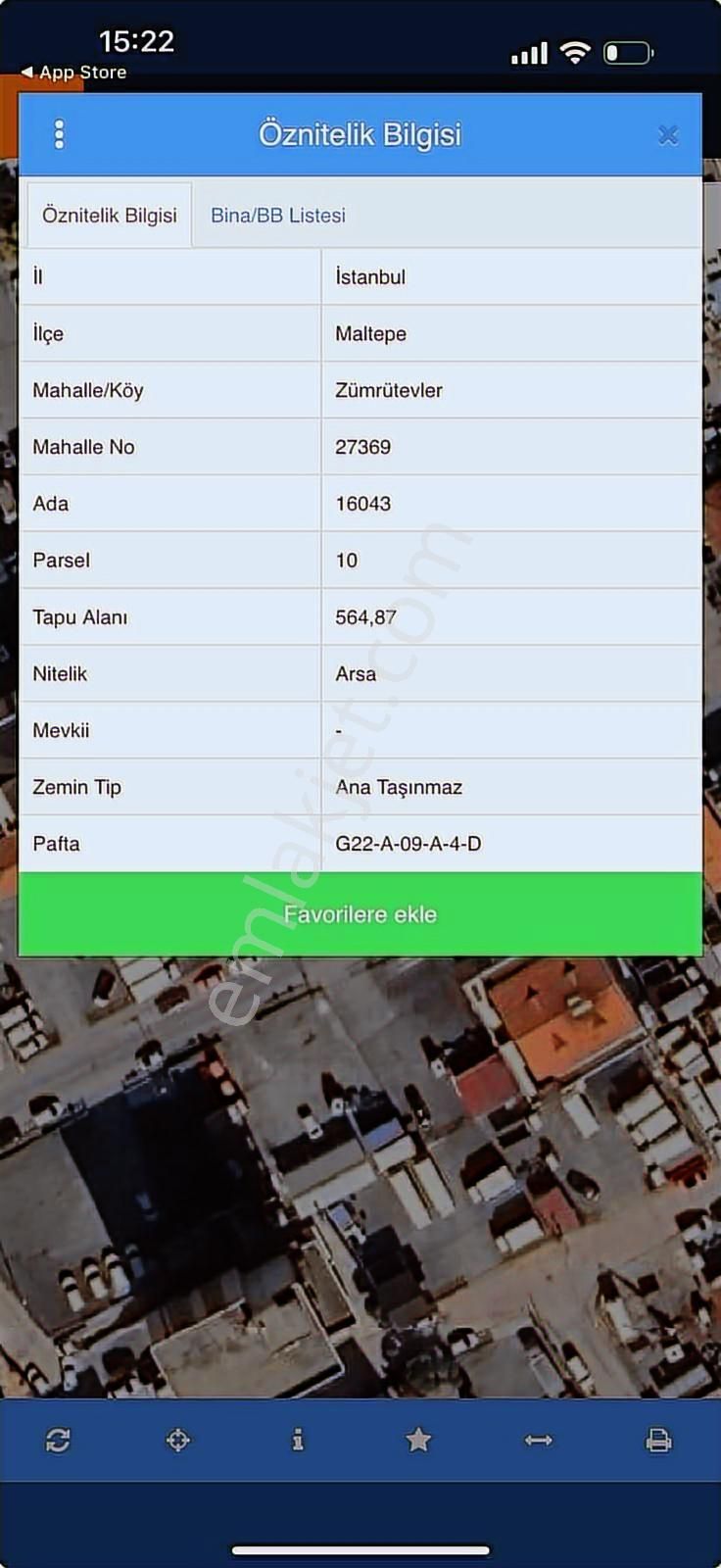 Maltepe Zümrütevlerde 560 M2 Ticari Ve Konut İmarlı Satılık Arsa - Görsel 5