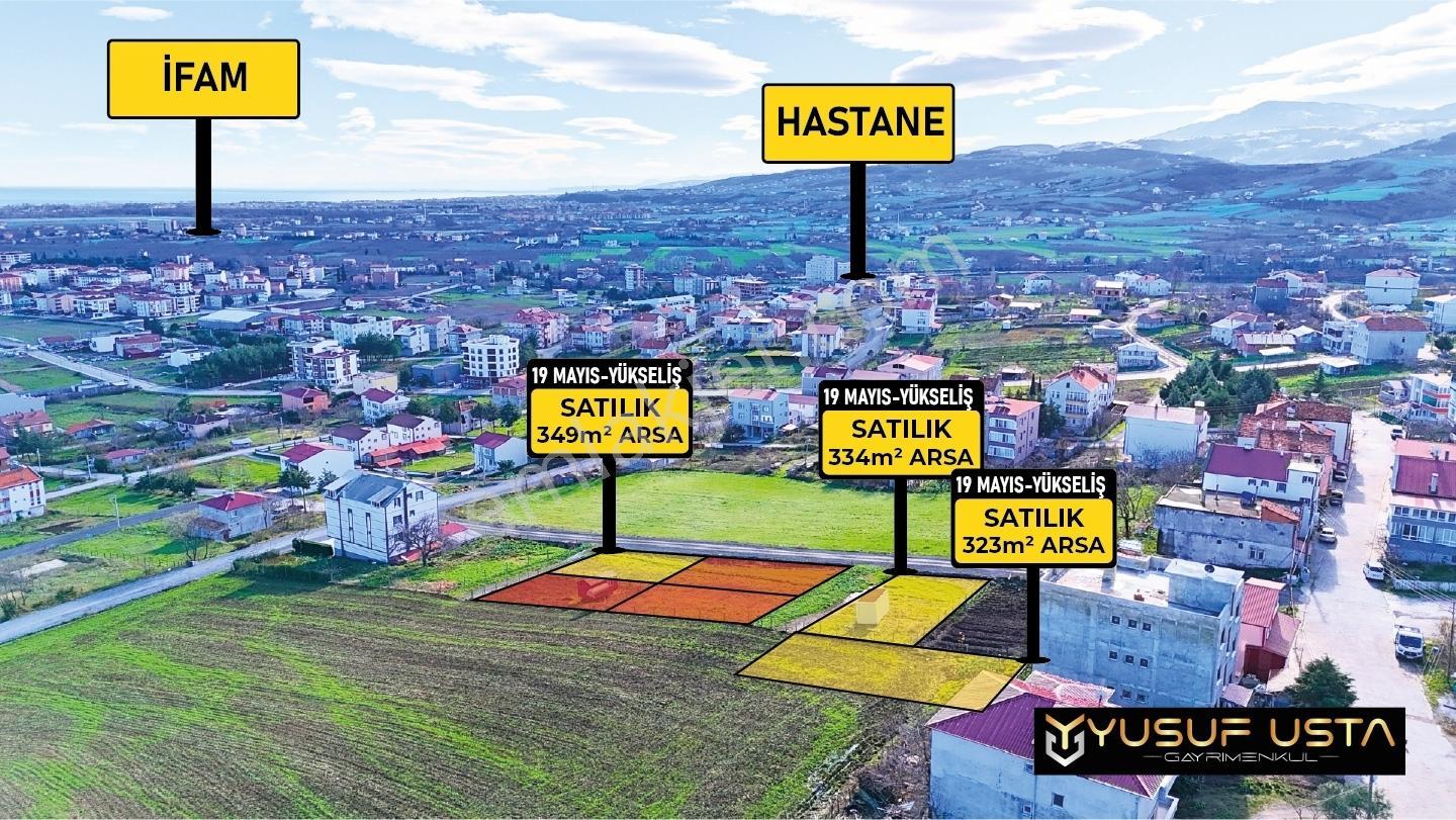 19 Mayıs Yükseliş'te Full Deniz Manzaralı Satılık 2 Ayrı Arsa - Görsel 13