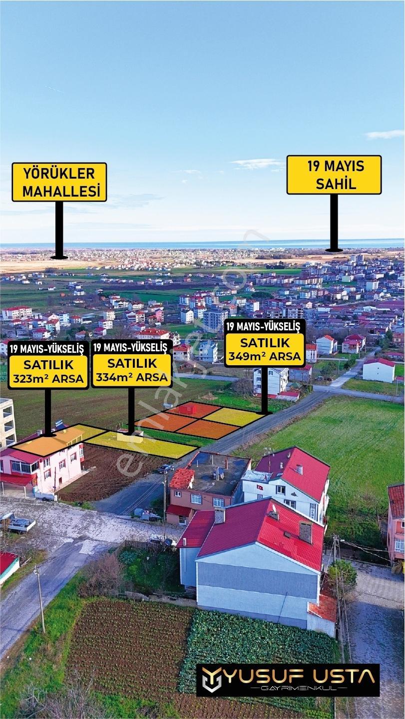 19 Mayıs Yükseliş'te Full Deniz Manzaralı Satılık 2 Ayrı Arsa - Görsel 16