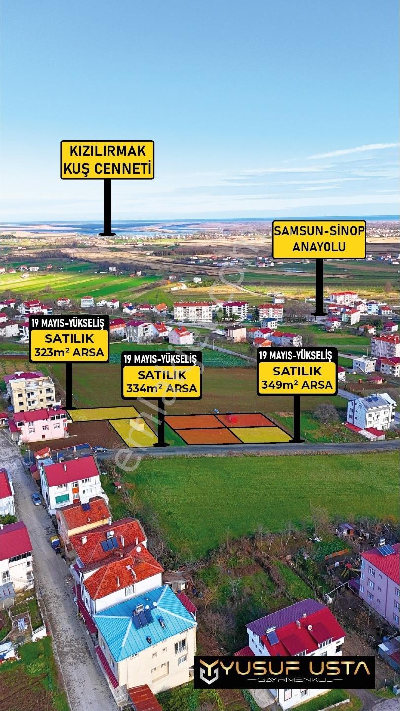 19 Mayıs Yükseliş'te Full Deniz Manzaralı Satılık 2 Ayrı Arsa - Görsel 5