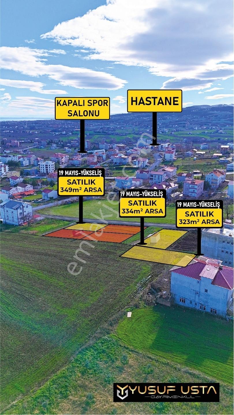 19 Mayıs Yükseliş'te Full Deniz Manzaralı Satılık 2 Ayrı Arsa - Görsel 12