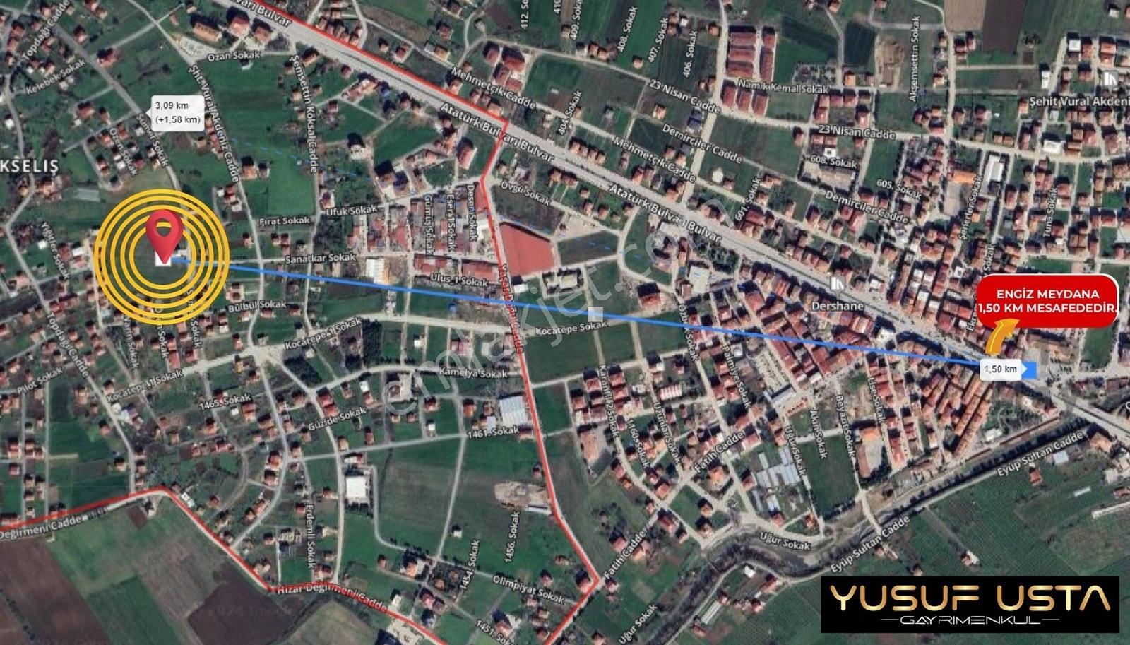 19 Mayıs Yükseliş'te Full Deniz Manzaralı Satılık 2 Ayrı Arsa - Görsel 18
