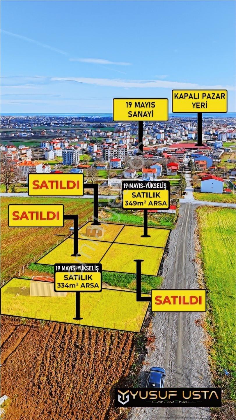 19 Mayıs Yükseliş'te Full Deniz Manzaralı Satılık 2 Ayrı Arsa - Görsel 24
