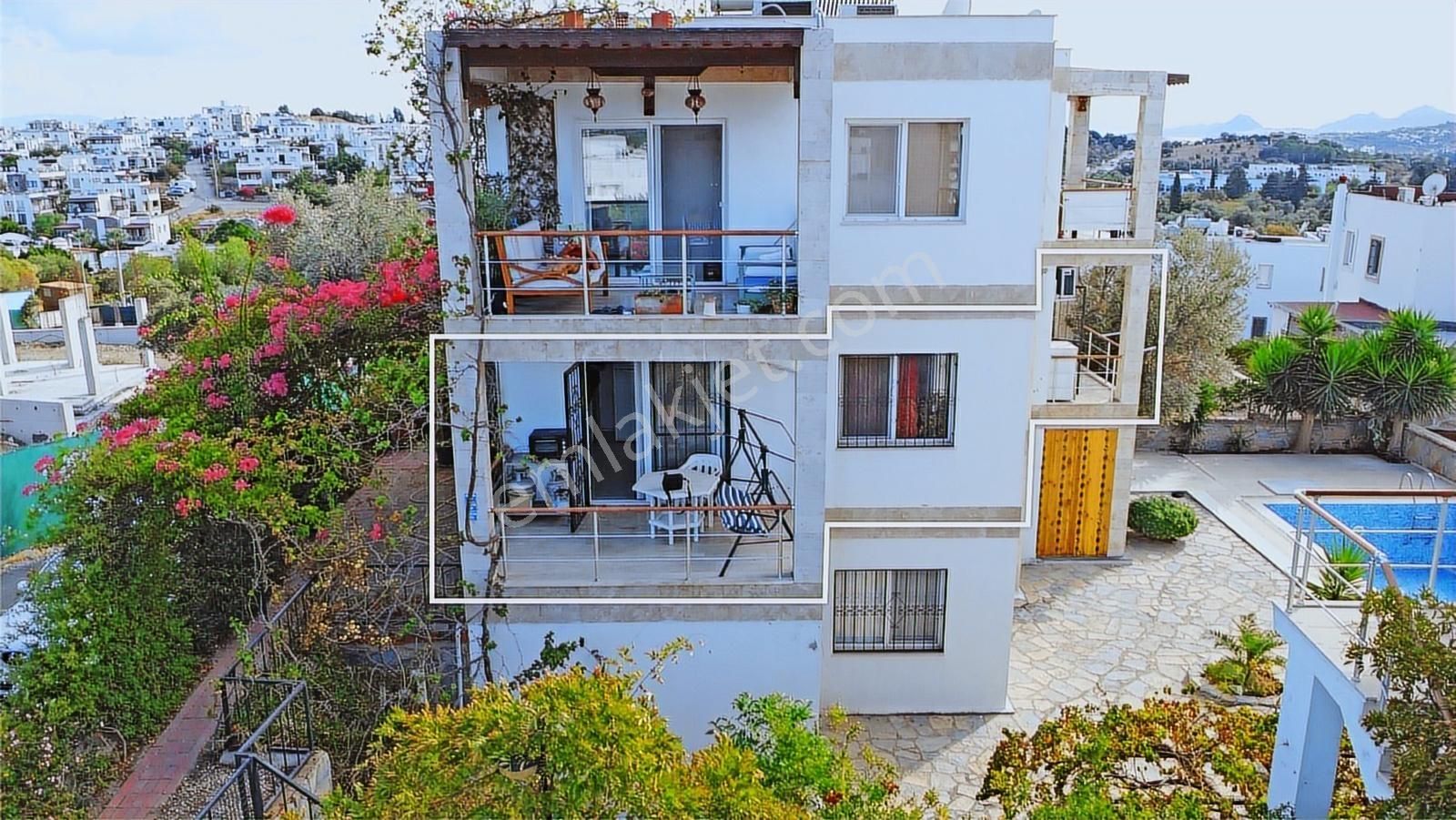 Bodrum Alt Konacık 2+1 Satılık Daire - Görsel 13