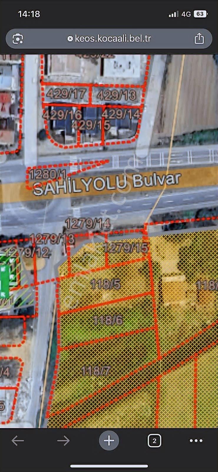 Alandere Mahallesinde Villa Yapımına Müsait 395m² Arsa! - Görsel 3