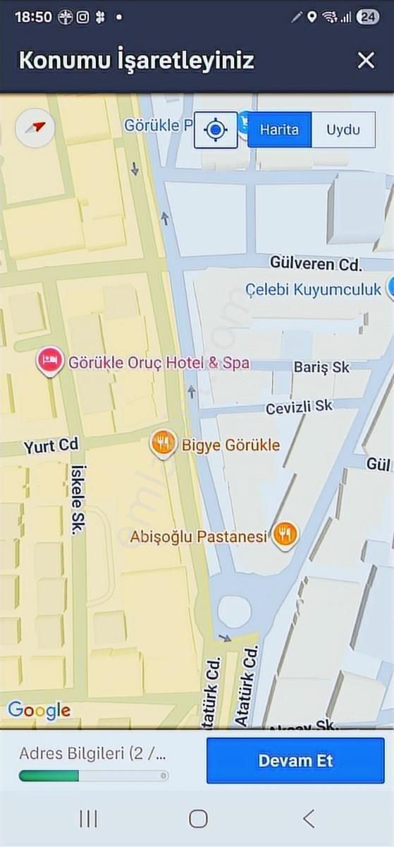 Kayalardan Görüklede Arakat 2+1 Daire - Görsel 34