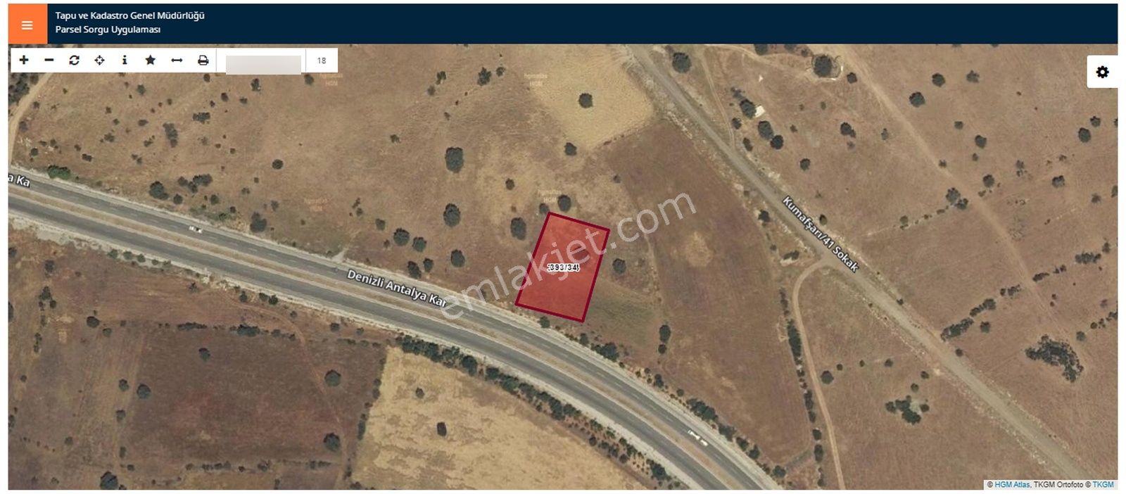 Denizli - Antalya Yolu Üstünde 2.114 M² Arazi - Görsel 16