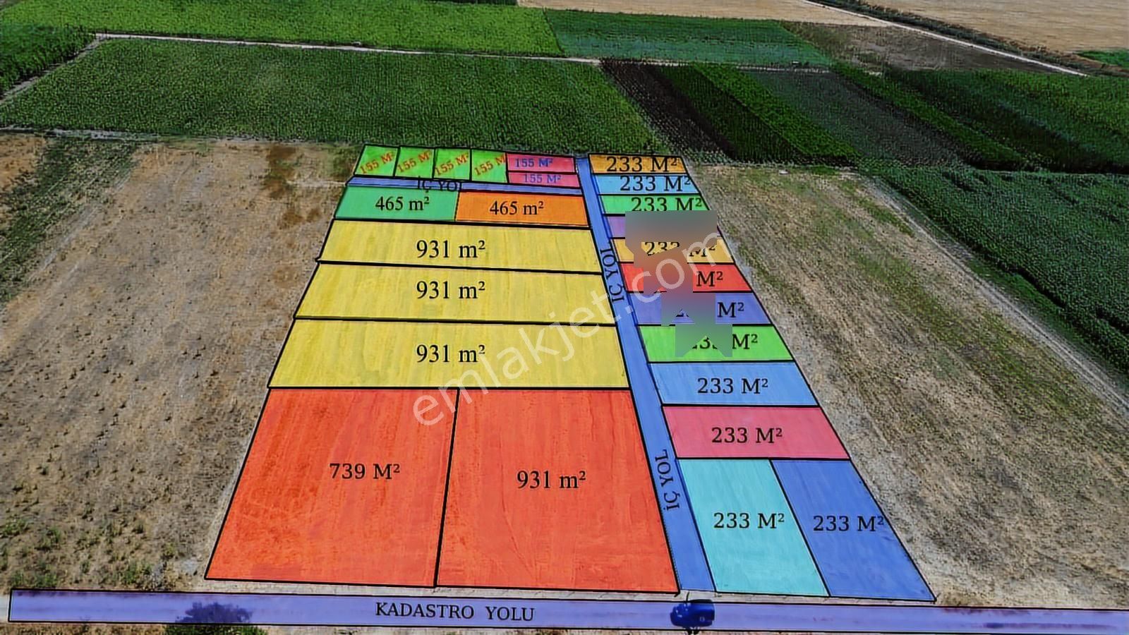 En Güzelinden Satılık 233 M2 Tarla - Görsel 20