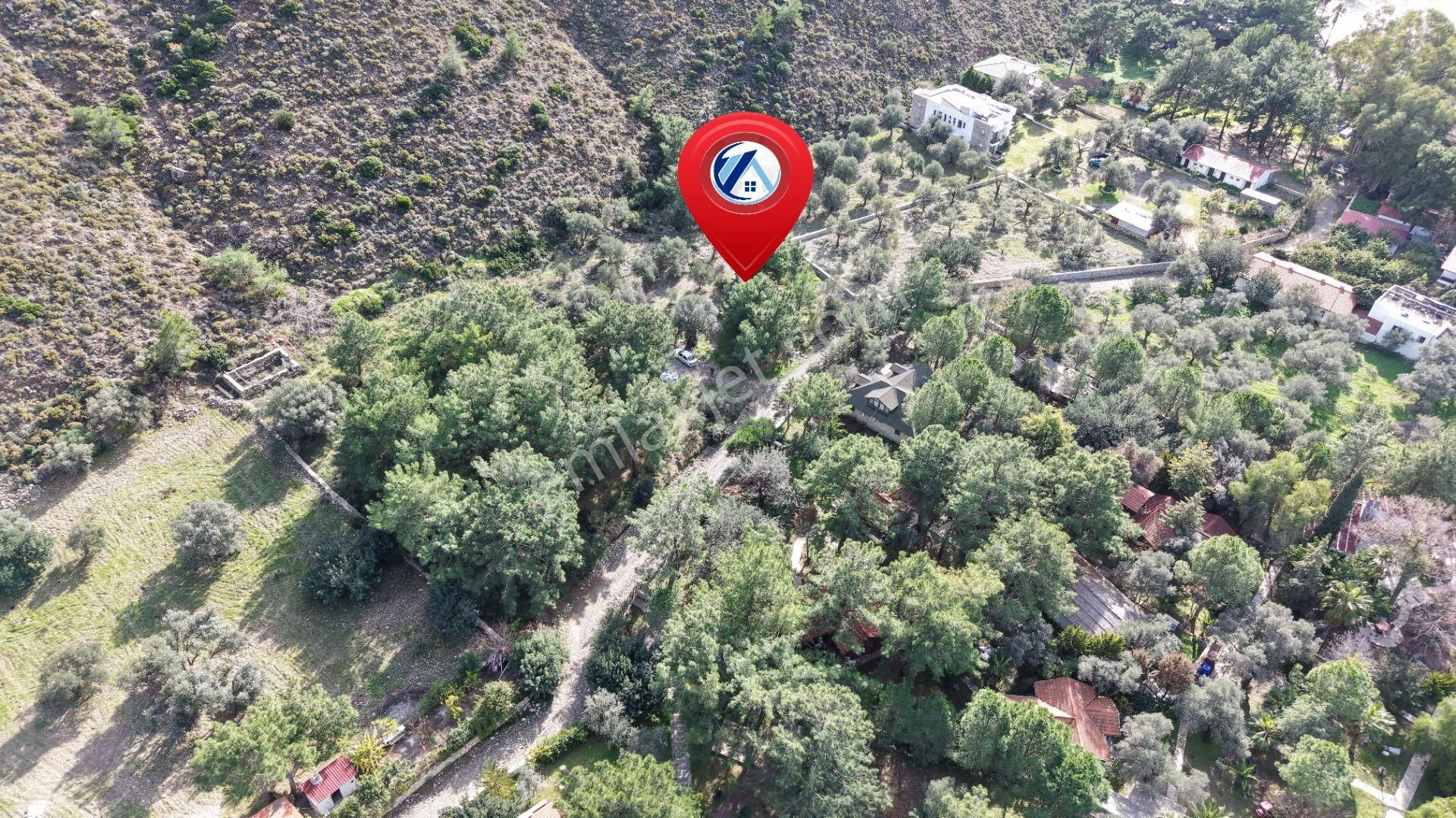 Datça Kızılbük, Kabaklar Köyunda Satılık 1015m² Tarla - Görsel 8