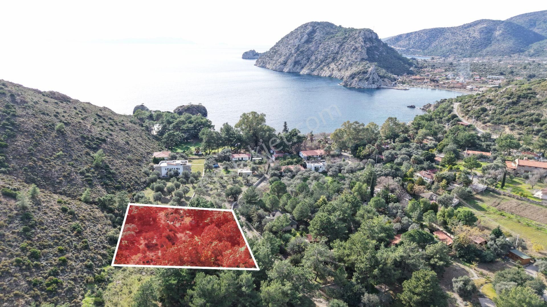 Datça Kızılbük, Kabaklar Köyunda Satılık 1015m² Tarla - Görsel 23