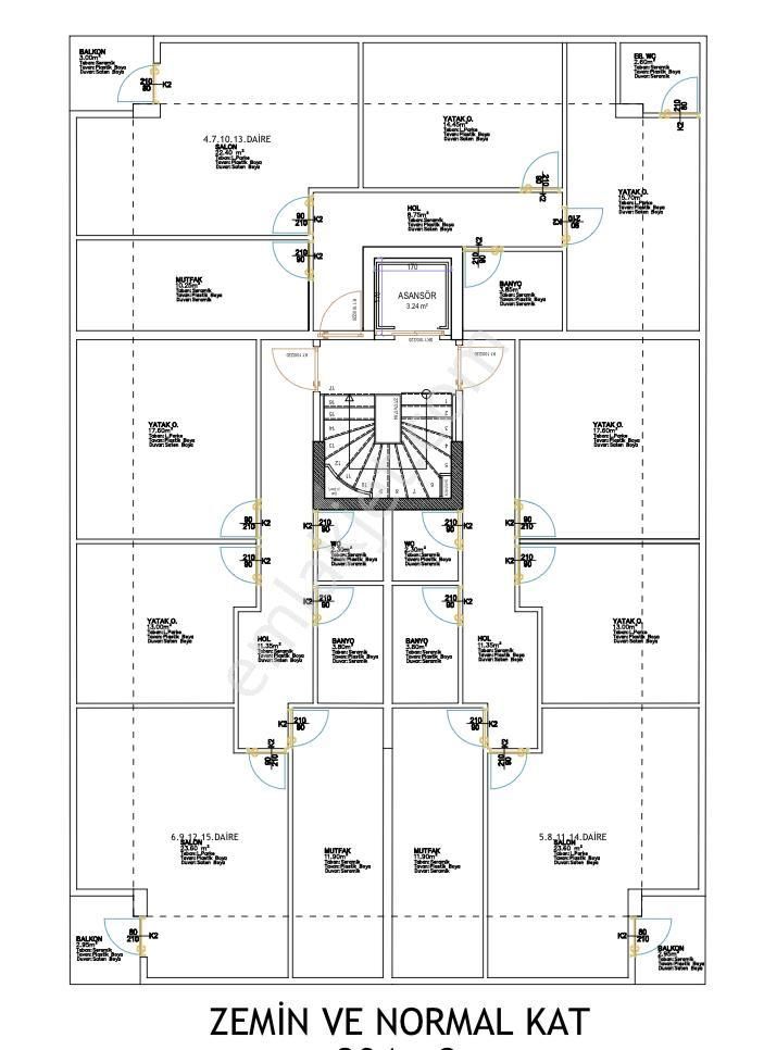 Best Group'tan Bahçelievler'de Projeden 2+1 80 M2 Net Ebeveynli