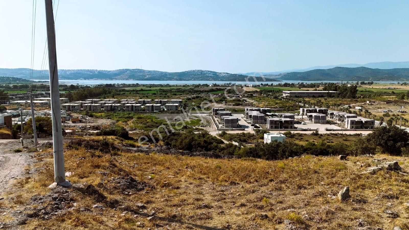 Milas Meşelik Manzaralı 700m2 Villa İmarlı Satılık Arsa - Görsel 8