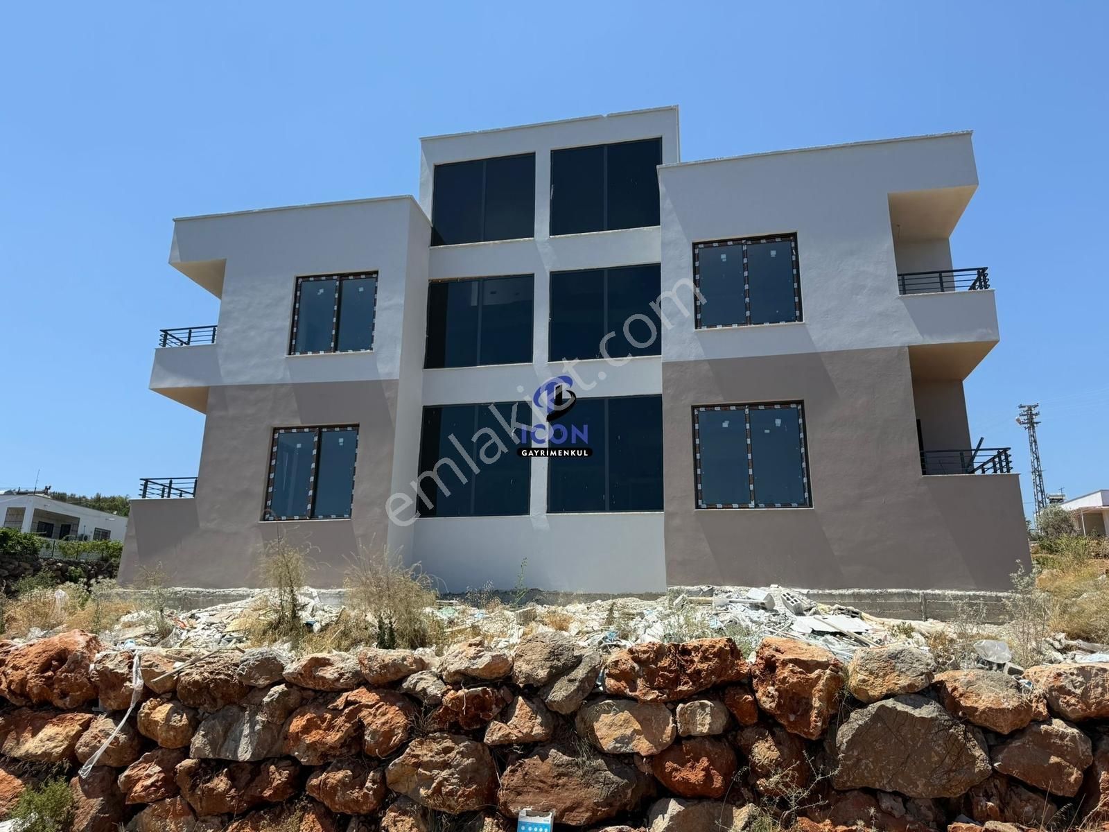 Icon'dan Panoramik Deniz Manzaralı Dubleks İkiz Villa - Görsel 17