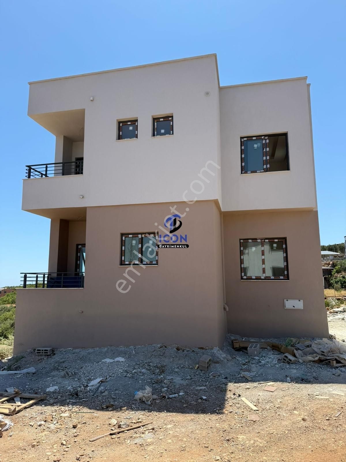 Icon'dan Panoramik Deniz Manzaralı Dubleks İkiz Villa - Görsel 20