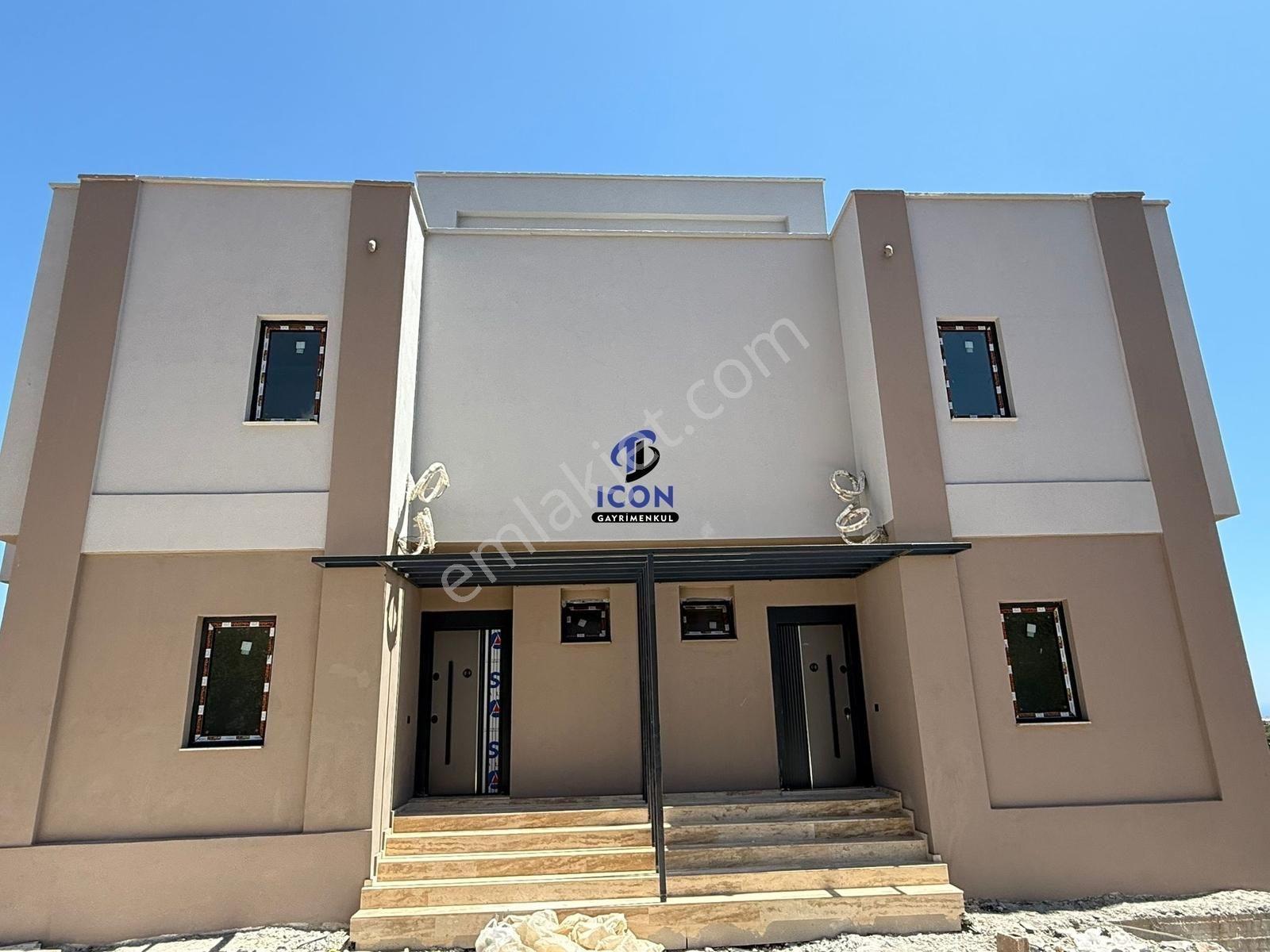 Icon'dan Panoramik Deniz Manzaralı Dubleks İkiz Villa - Görsel 13