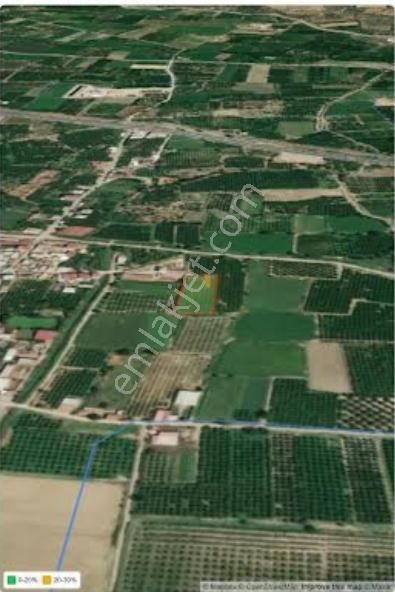 Nazilli Bereketlide Yola Cephe, Köy Sınırına Yakın 4123m2 Tarla - Görsel 5