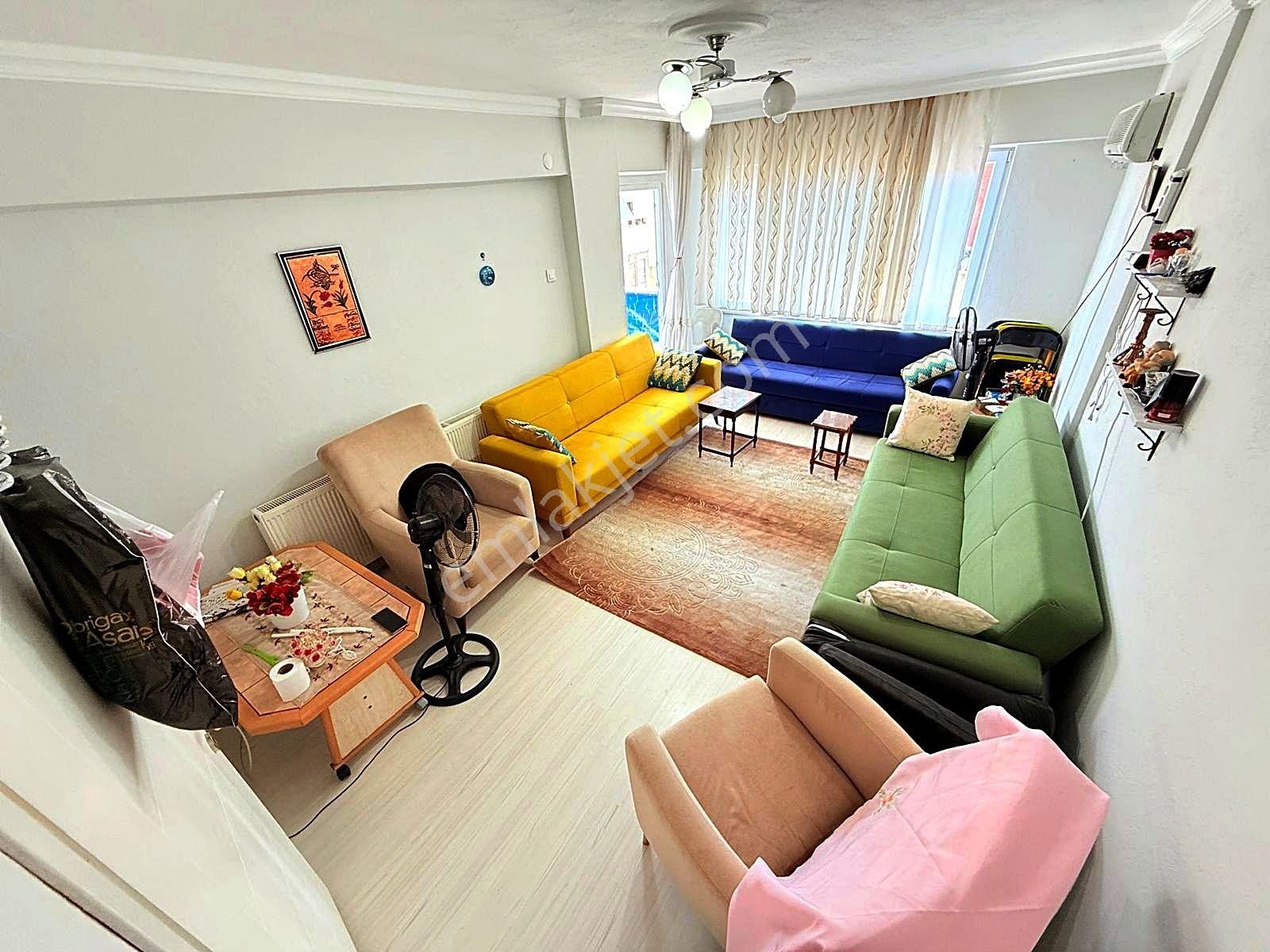 🛑🛑aktif'ten Akçay'da Satılık Eşyalı Denize 350mt Ön Cephe Geniş 2+1 Daire