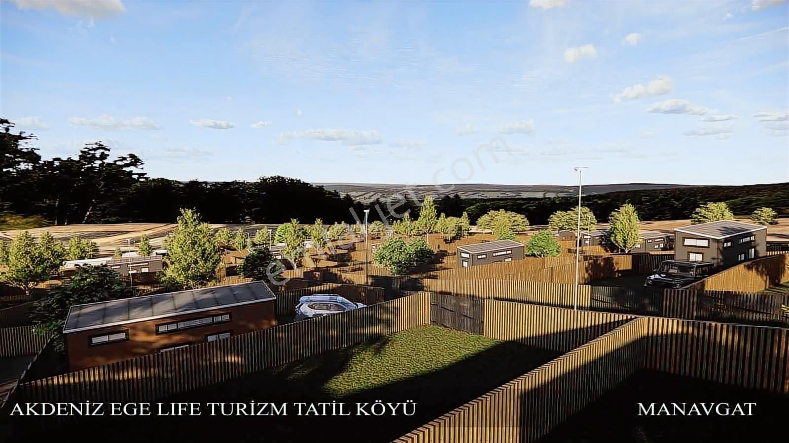 Antalya Tiny House Tatil Köy Projesi 275m Elekt/sulu Yaşam Alanı - Görsel 23