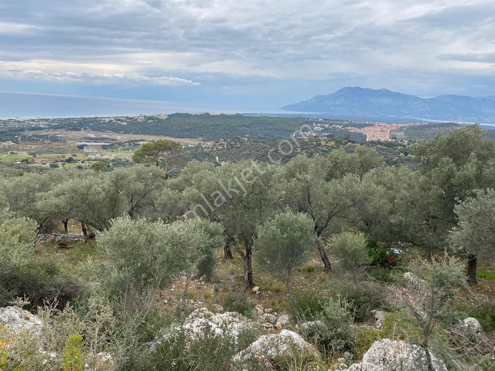 Satılık Antalya Kaş Gelemiş Köyünde Deniz Manzaralı Arsa