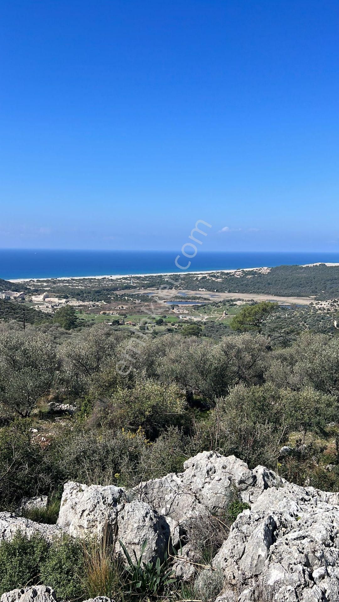 Satılık Antalya Kaş Gelemiş Köyünde Deniz Manzaralı Arsa - Görsel 3