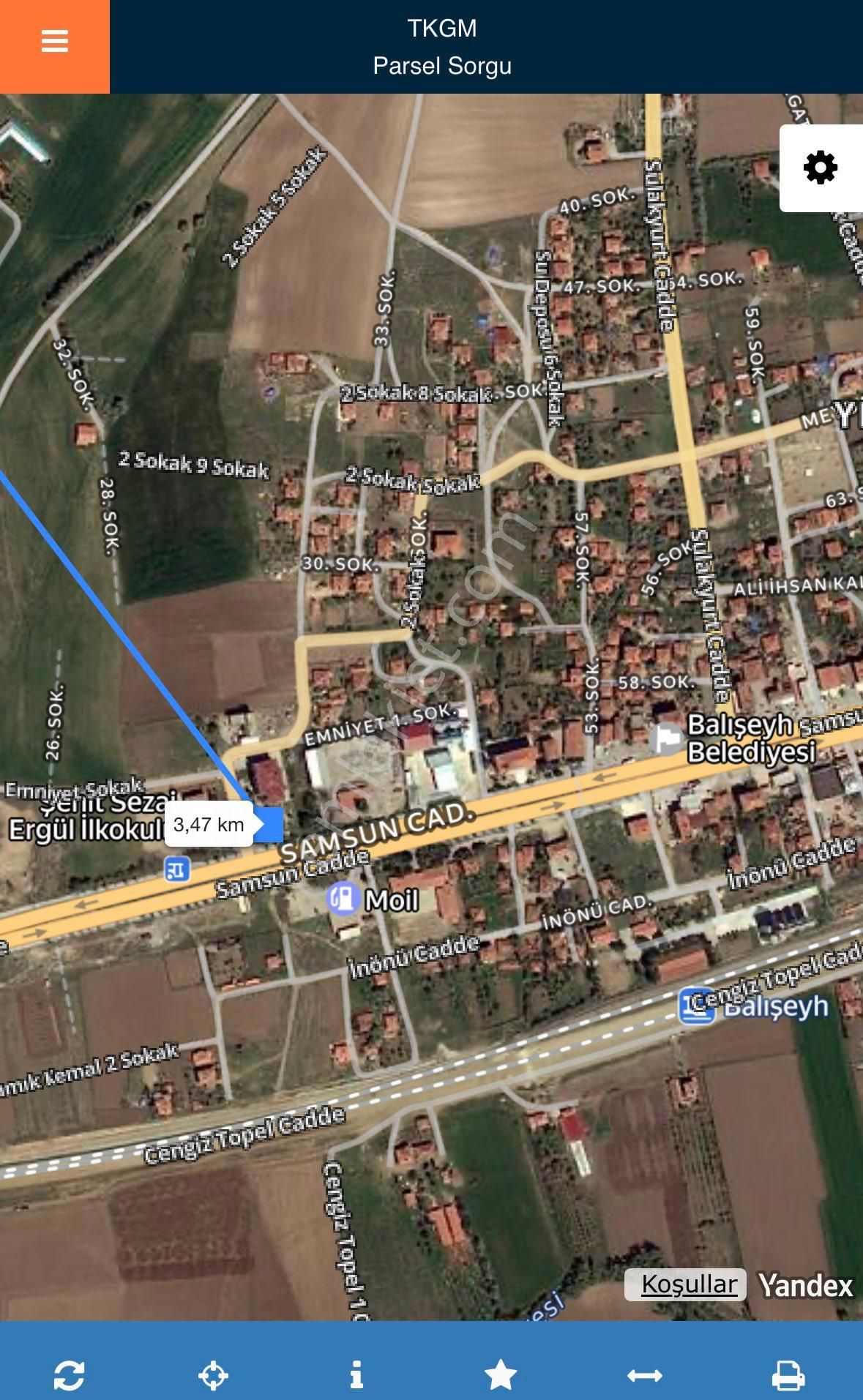 Balcity - Kırıkkale Balışeyh'te Köşe Parsel 2.5 Kat İmarlı 500 M² Satılık Arsa - Görsel 3