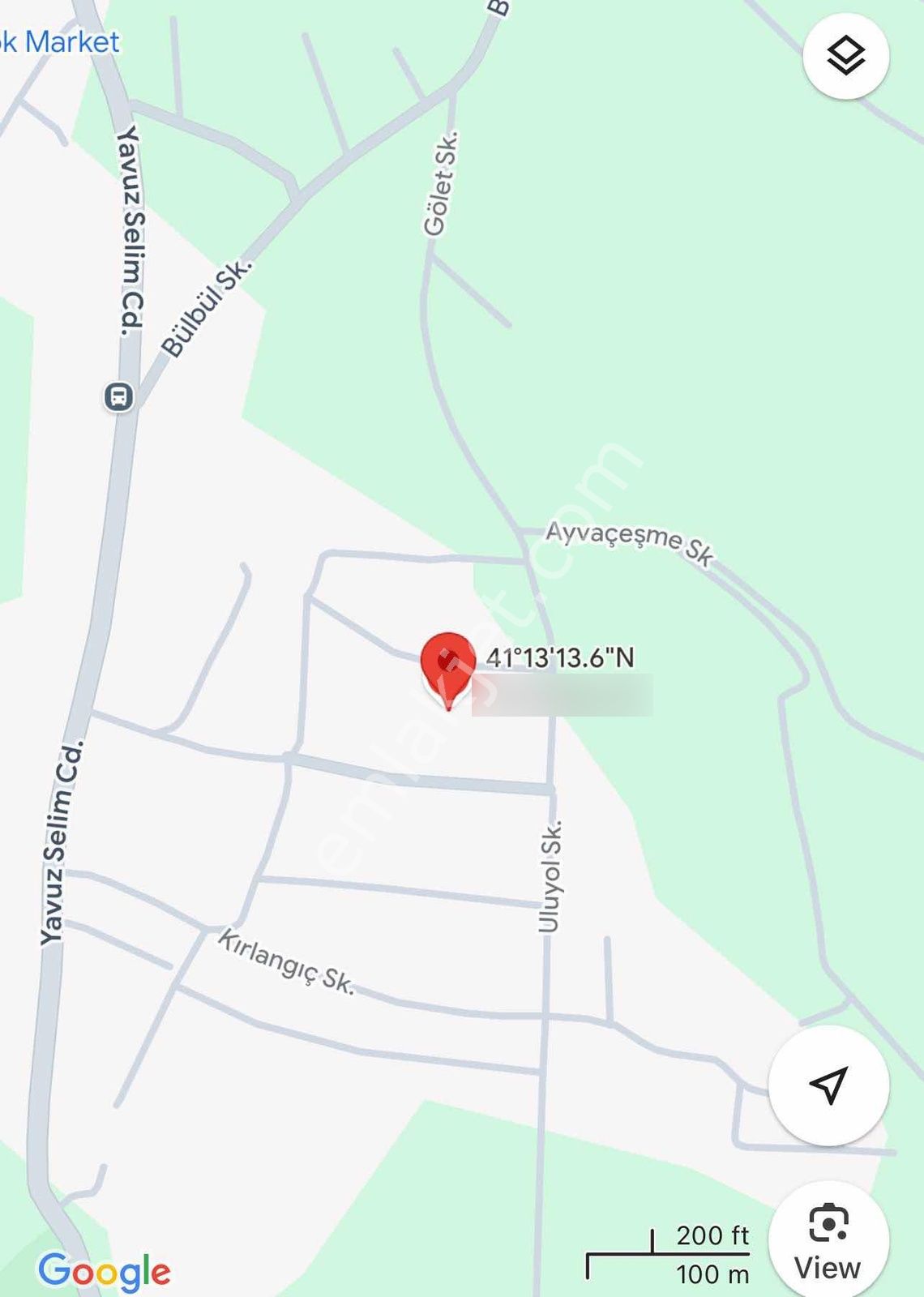 İst. Çatalca 514mt Tek Tapu İmarlı Yola Yakın Villa Parseli - Görsel 4