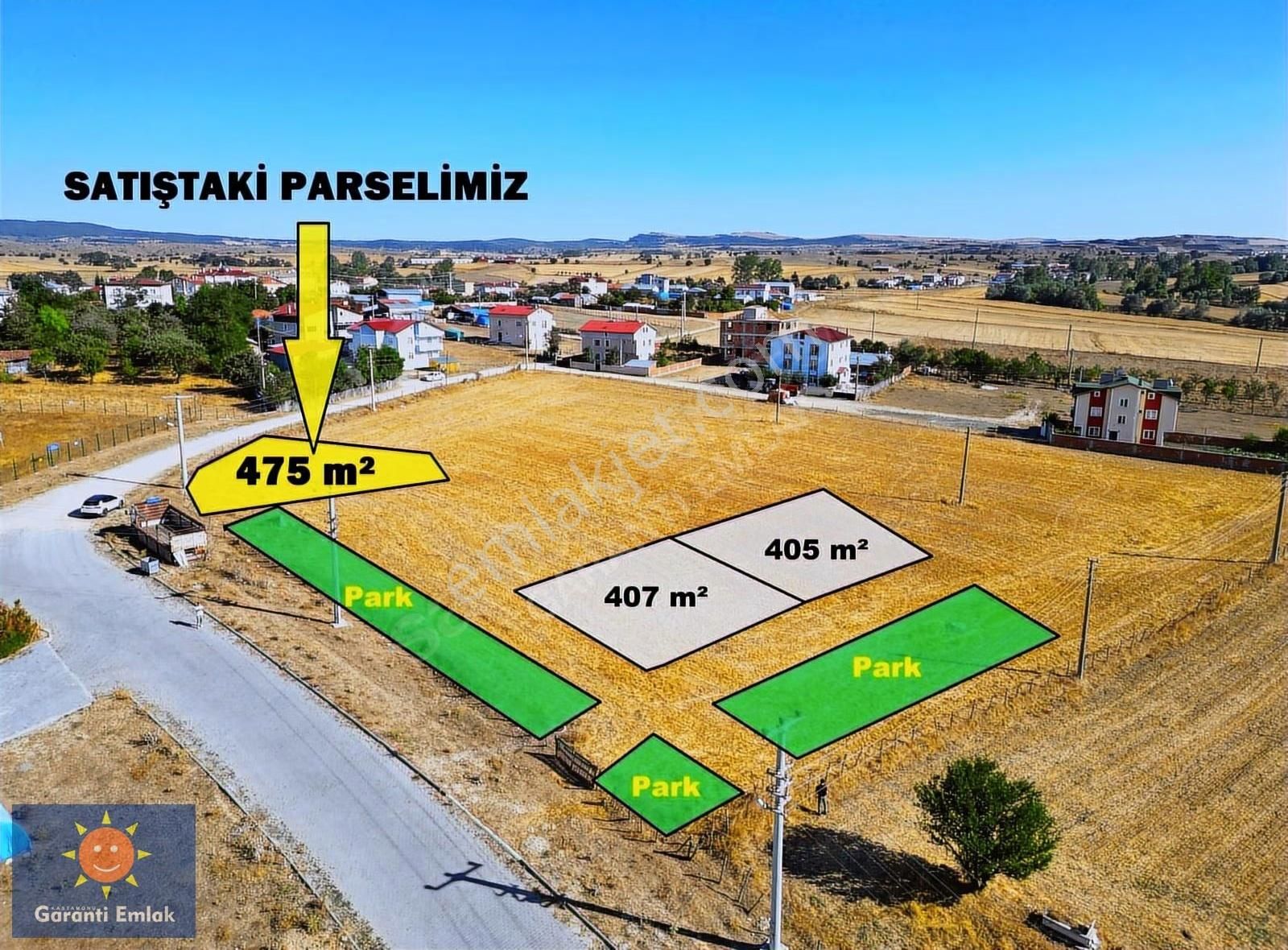 Garanti Emlak'tan İsmailbey'de, 475 M², 3 Kat İmarlı Fırsat Arsa