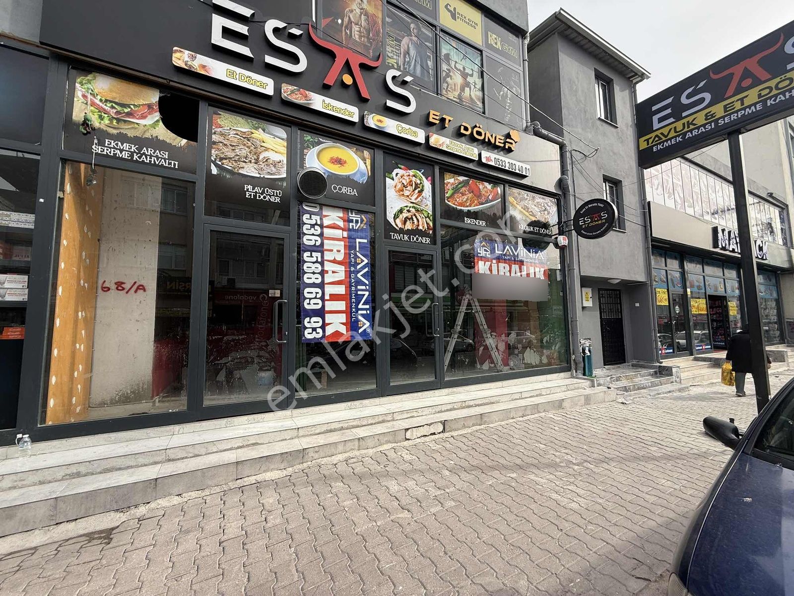 Lavinia'dan Yeşilevler'de İşlek Cadde Üzeri 160m2 Kiralık İşyeri