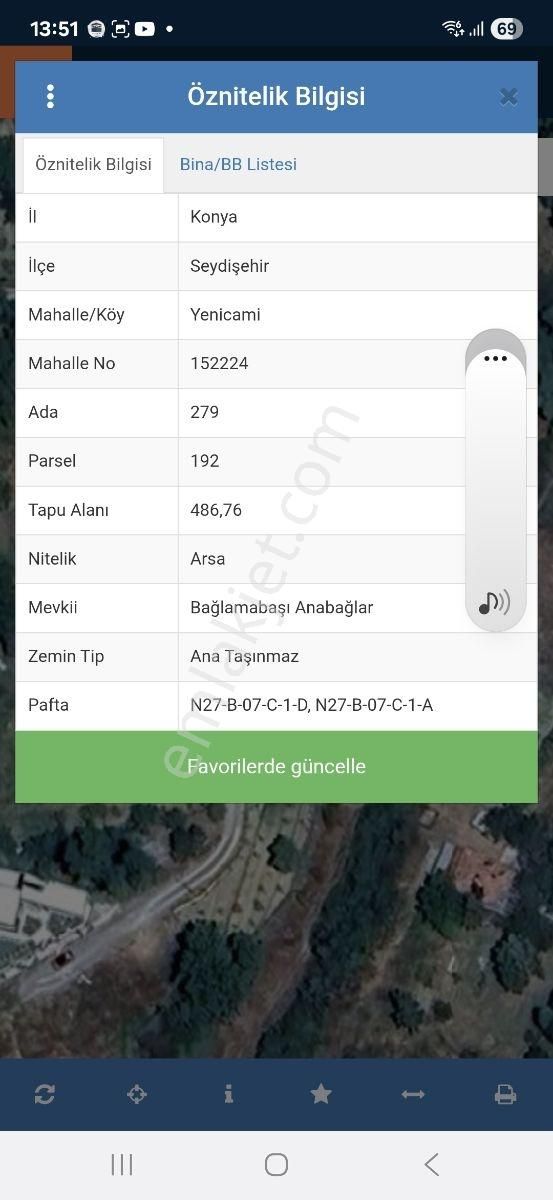Yenicami Mahallesinde Satılık Arsa