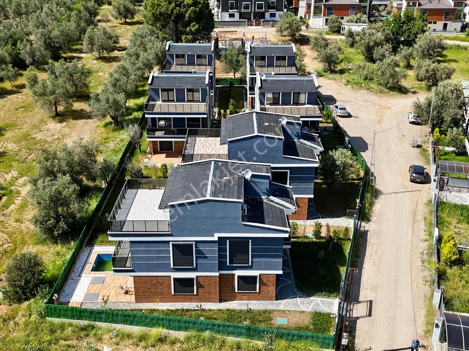 Akçay Aras Emlaktan Gürede Site İçi Müstakil 5+1 Havuzlu Villa - Görsel 4