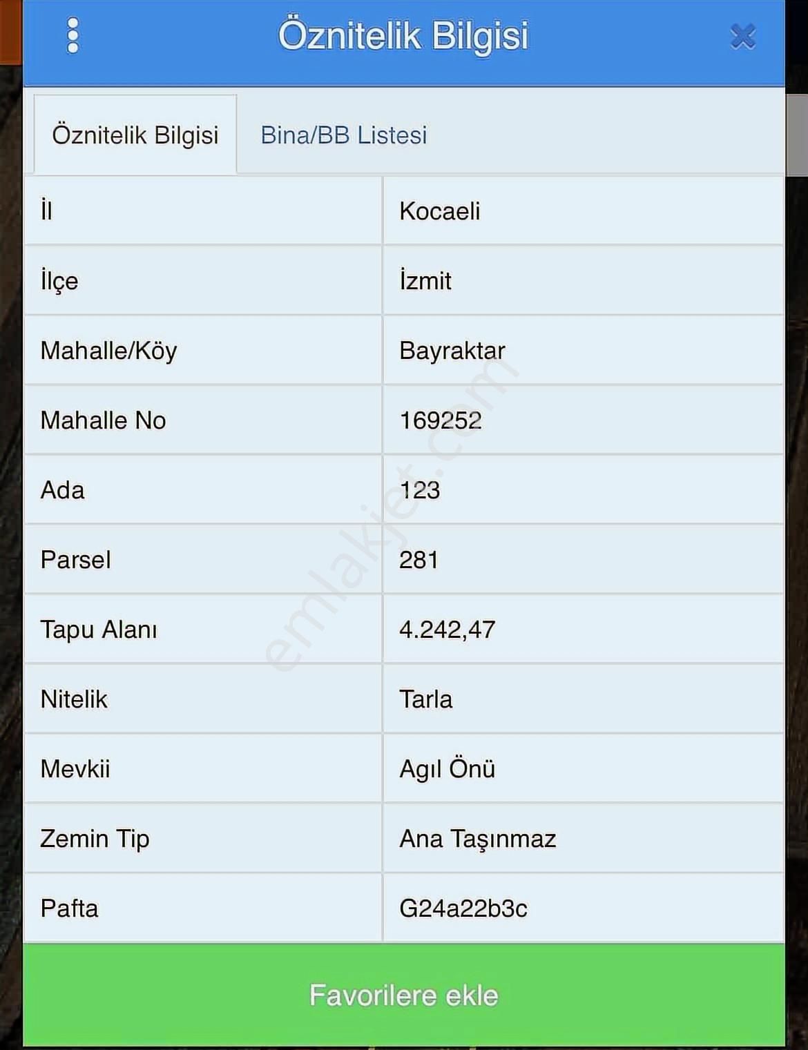 İzmit Bayraktarda Satılık Arazi - Görsel 10