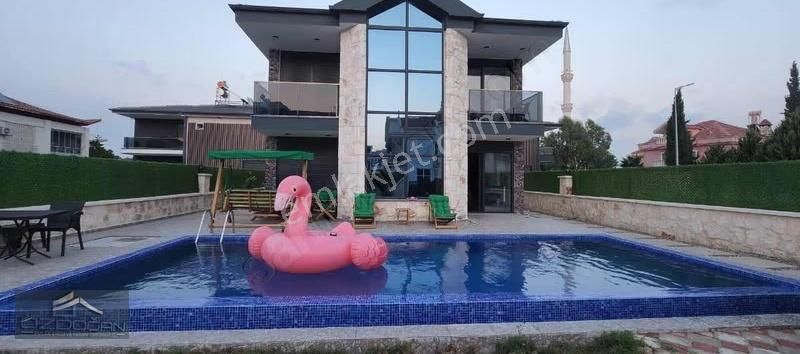 Özdoğan Emlaktn Turizm Merkezi Belekte 3+1 Eşyalı Kiralık Villa - Görsel 9