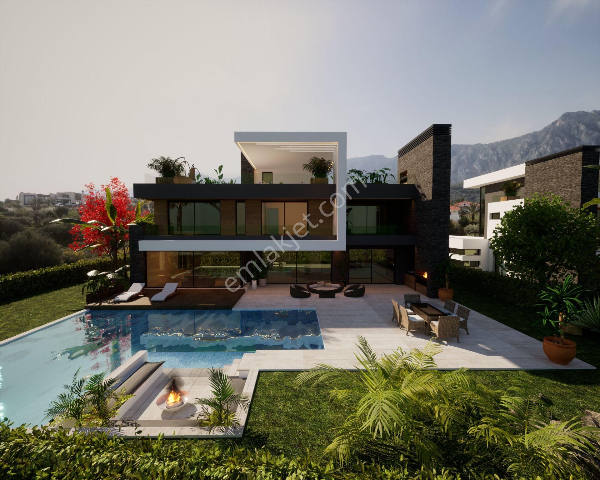 Girne Edremit'te Deniz Manzaralı Satılık 5+1 Ultra Lüks Villa !! - Görsel 15