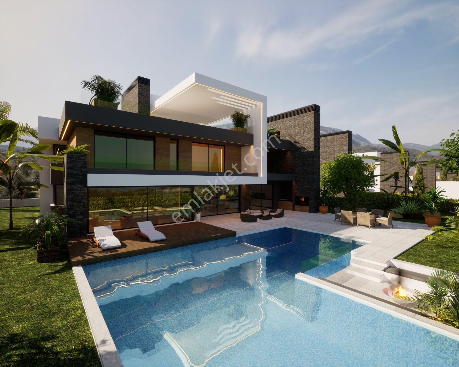 Girne Edremit'te Deniz Manzaralı Satılık 5+1 Ultra Lüks Villa !! - Görsel 6