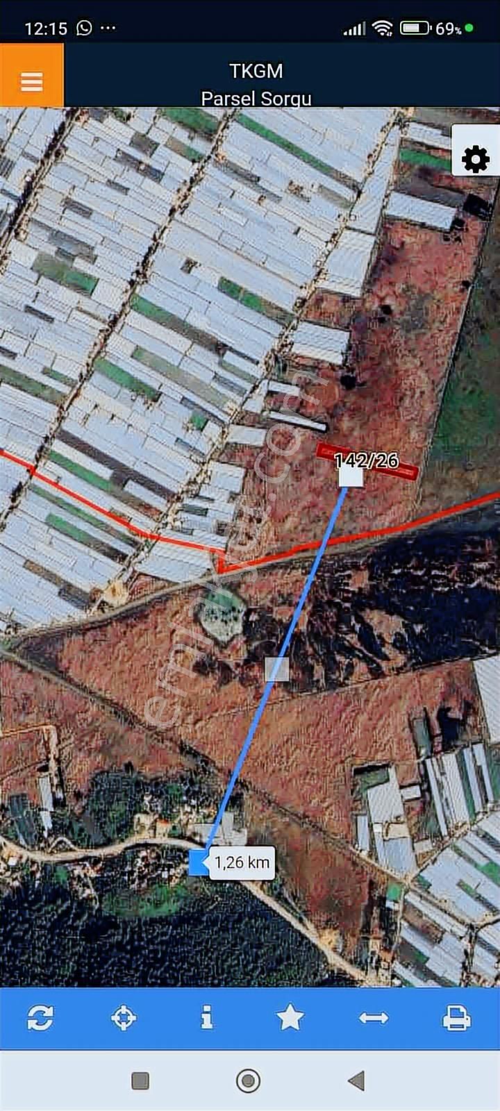 Kaş Ova Merkezde Yatırımlık 7510 M2 Sera Vasıflı Tarla - Görsel 7