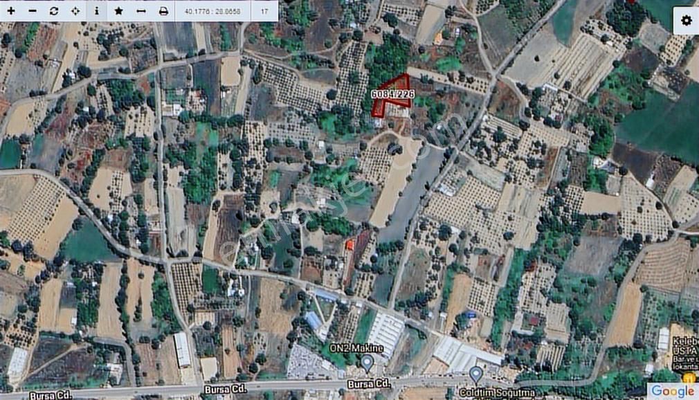 Kayapa Ovada Dümdüz Anayola 320 M Mesafede 1415 M2 Arazi - Görsel 4