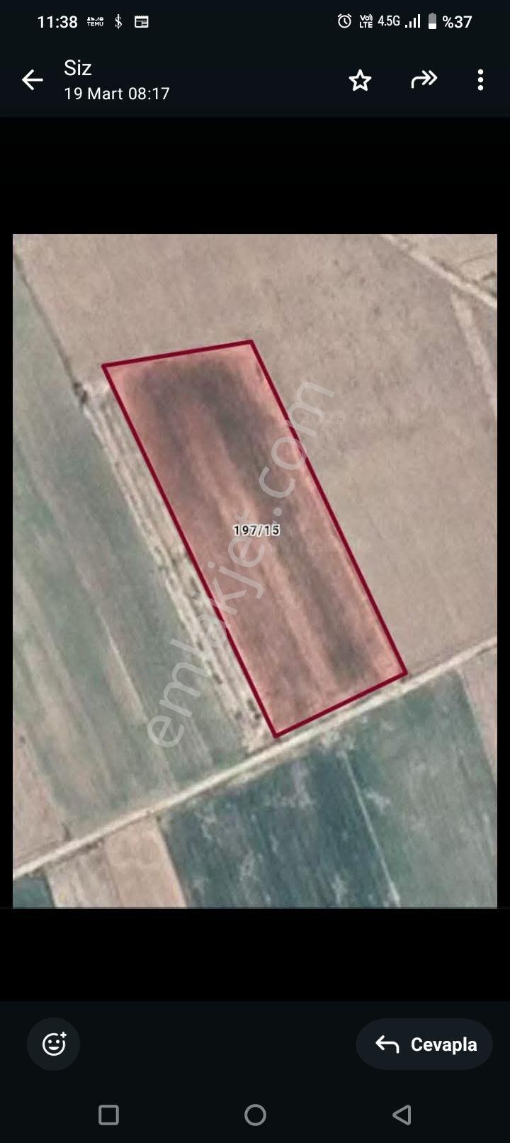 Verimli Suyu Yolu Olan Yatırımlık ,tarla - Görsel 2