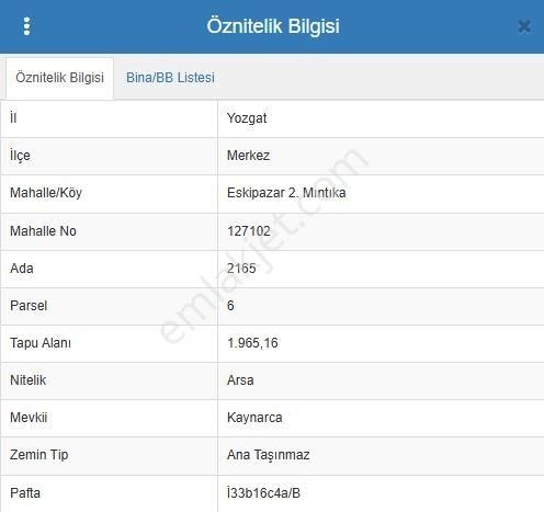 Yozgat Merkez Eskipazar 2.mıntıka Daire Getirili İmarlı Arsa - Görsel 8