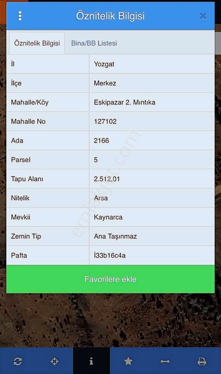 Yozgat Merkez Eskipazar 2.mıntıka Daire Getirili İmarlı Arsa - Görsel 6