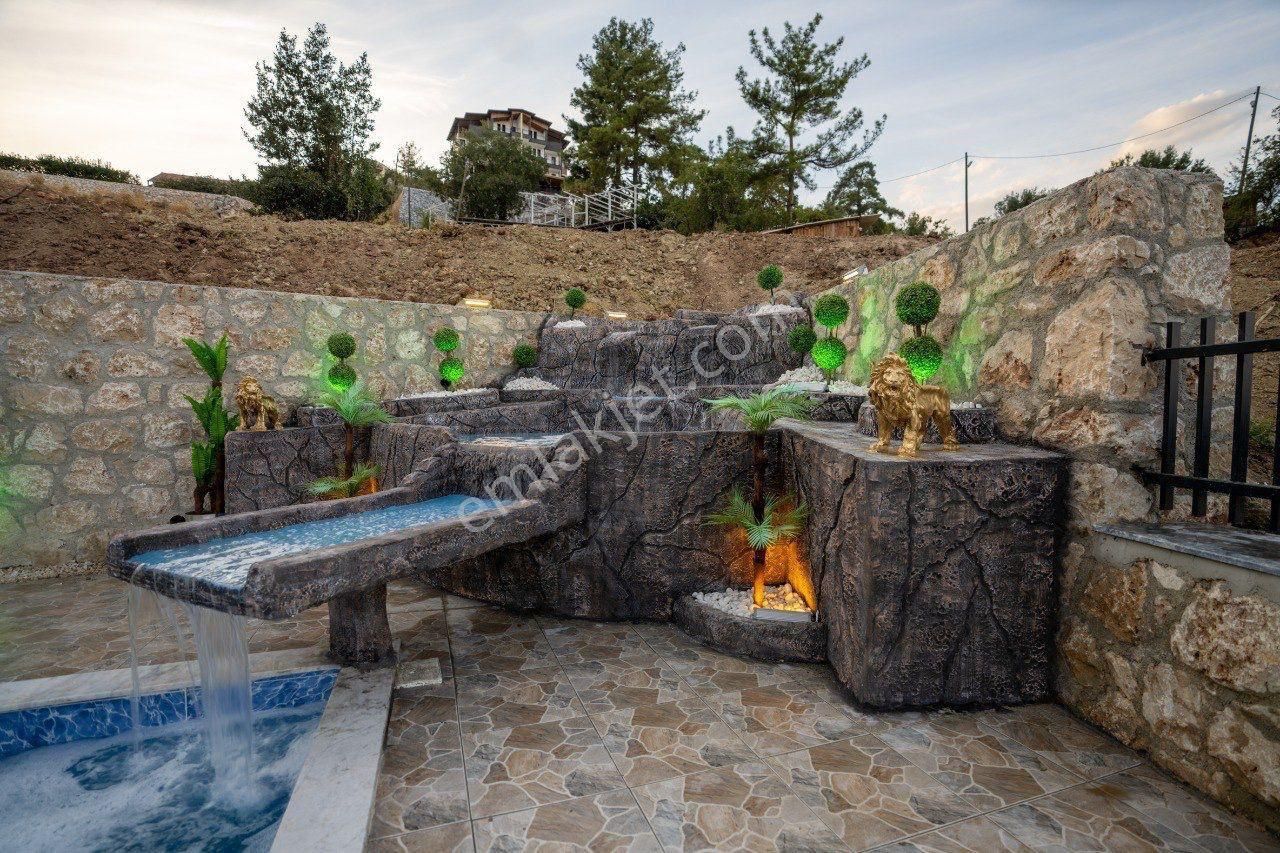 Konyaaltı Çağlarca’da Sıfır · 6+1 · Ultra Geniş 1104 M2 Arazi İçinde Satılık Müstakil Villa - Görsel 11