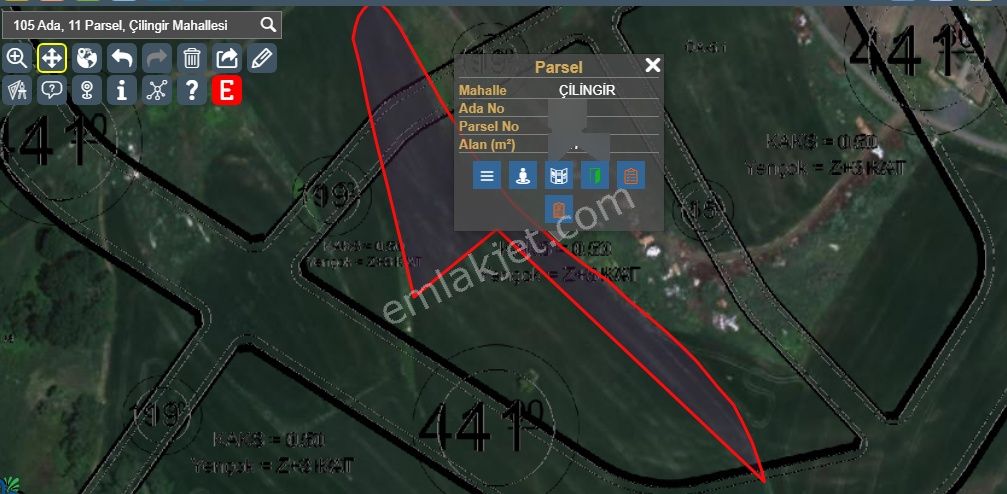 Arnavutköy Çilingirde Satılık Arsa , 537 M2 Hisseli Yolu Var - Görsel 3