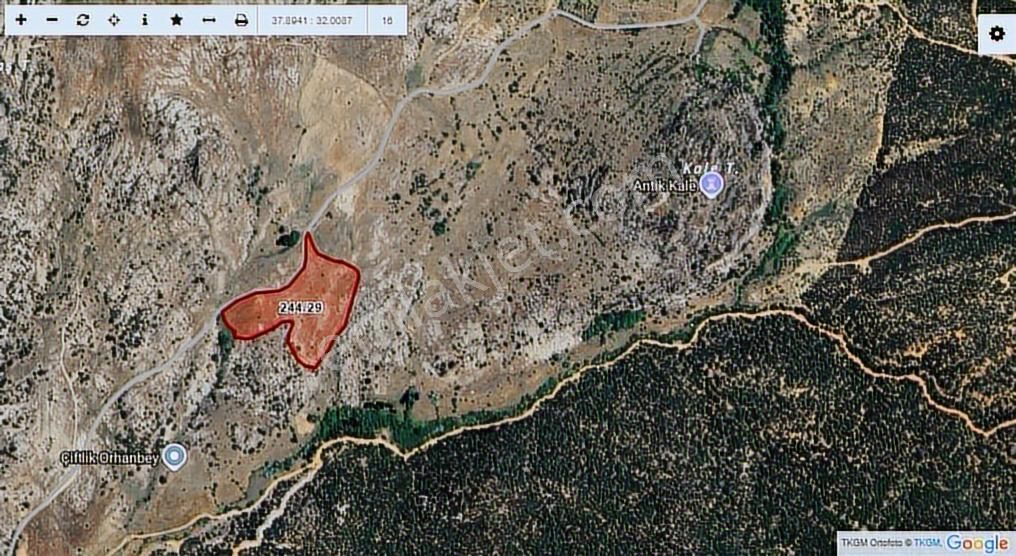 Talha Tozduman'dan Meram Kızılören'de 28.103m2 Müstakil T. Tarla - Görsel 3