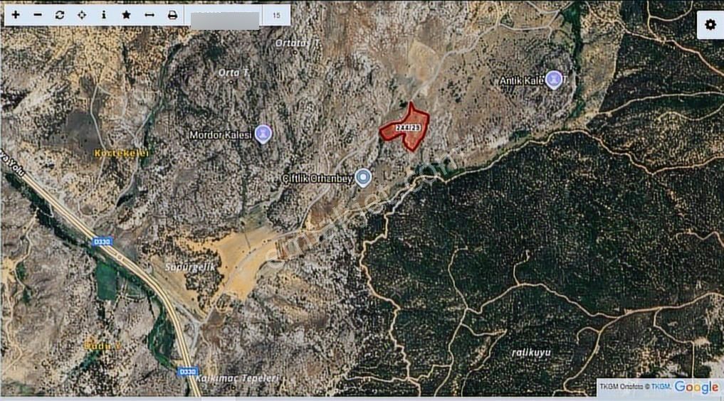 Talha Tozduman'dan Meram Kızılören'de 28.103m2 Müstakil T. Tarla - Görsel 4