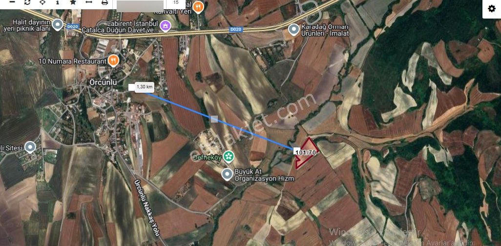 Çatalca Nakkaşta Satılık Arsa , 2,426 M2 Yolu Var Evlerin Yakını - Görsel 4