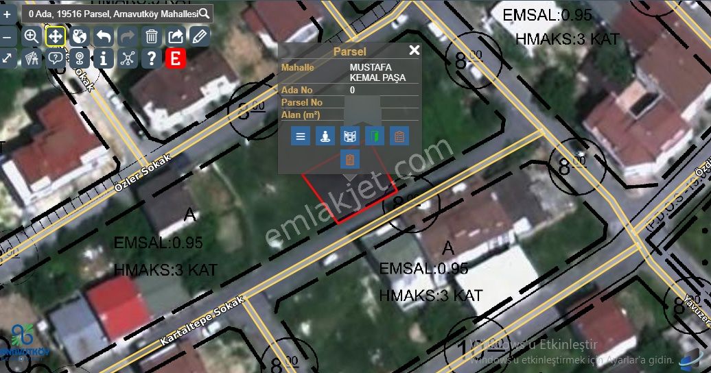 Arnavutköy Mustafa Kemalpaşa Mah Satılık Arsa , 3 Kat İmarlı Müstakil Merkezde - Görsel 7