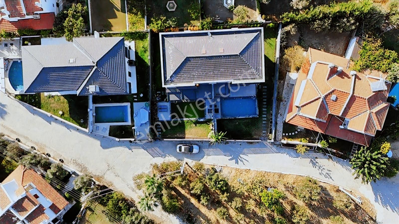 Çeşme Şifne'de Havuzlu Muhteşem Konumda Satılık 4+1 Villa - Görsel 17