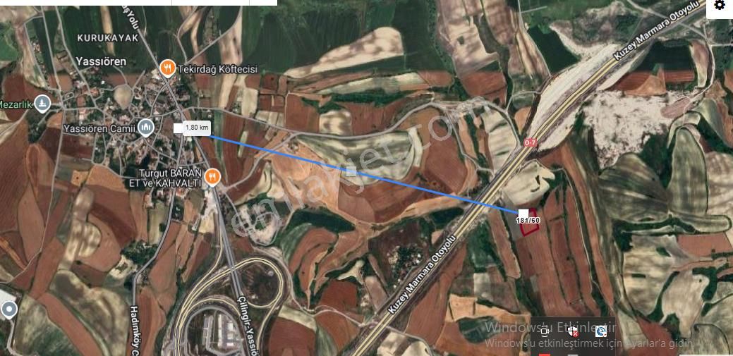 Arnavutköy Yassıörende Satılık Arsa , 465 M2 Hisseli - Görsel 3