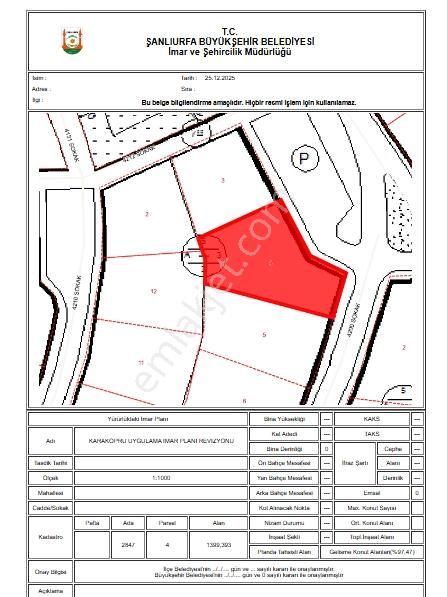 Kılınç Emlaktan Karaköprü Batıkent'te Acil Satılık Arsa - Görsel 7